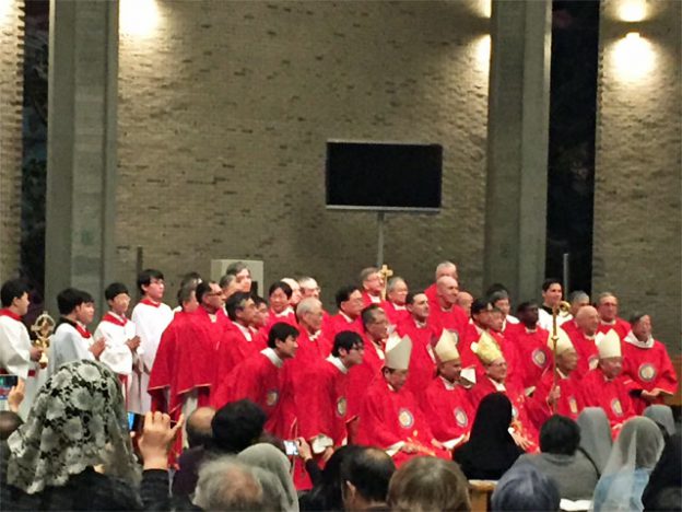 福者ユスト高山右近殉教者 列福感謝ミサ（東京） ミサ説教