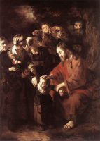 イエス、子供たちを祝福される（ニコラース・マース画）