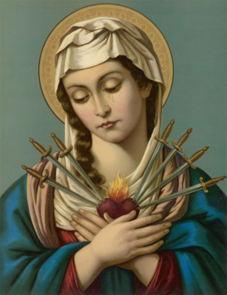 年９月１５日 悲しみの聖母の記念日 のミサの福音 いつくしみセンター公式サイト