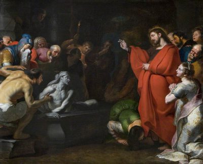 ラザロの復活（コルネリス・ド・ヴォス画）