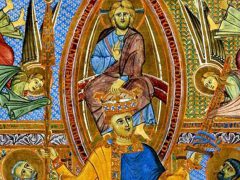 アイキャッチ用　イエス・キリストから戴冠される聖ハインリヒ２世