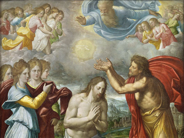 2025年１月１２日（主の洗礼の祝日）のミサの福音