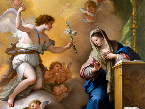 2024年4月8日(神のお告げの祭日)のミサの福音