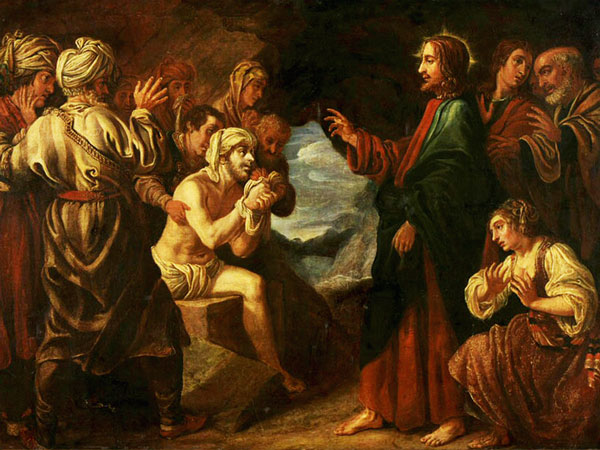 2023年３月２６日（四旬節第5主日）のミサの福音