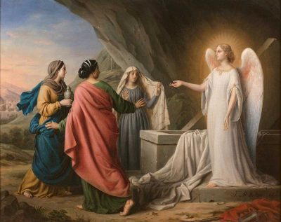 キリストの墓の三聖女（イルマ・マーティン画）