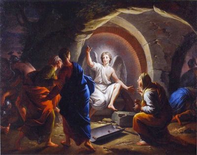 キリストの墓の聖女たち（ダニエル・サラバト画）