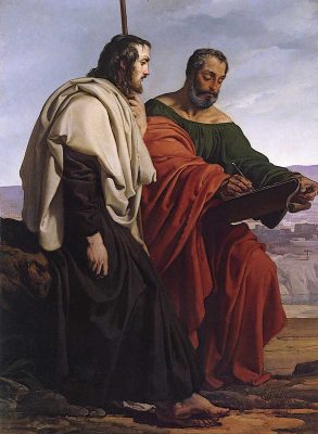 宣教旅行に出る聖フィリポと聖ヤコブ（フランチェスコ・アイエツ画）