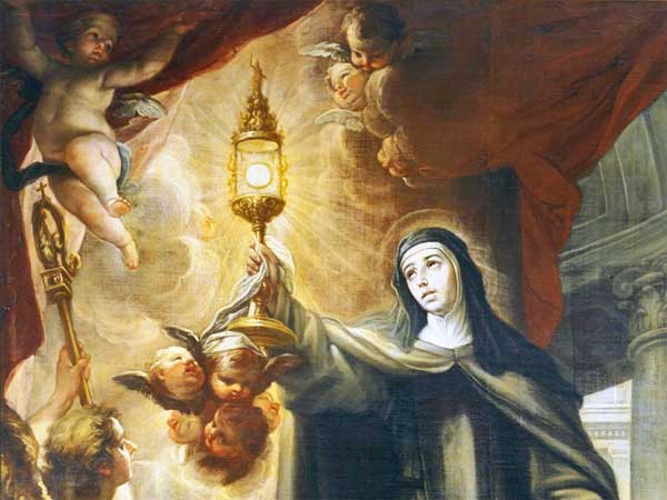 2023年８月１１日（聖クララおとめの記念日）のミサの福音