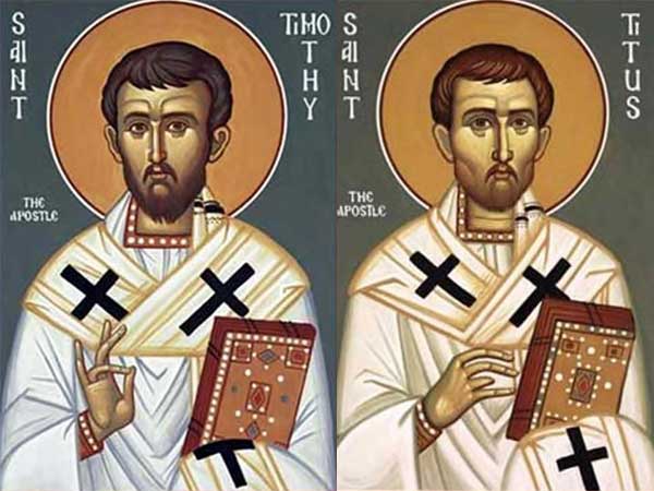 2026年１月２６日（聖テモテ 聖テトス司教の記念日）のミサの福音