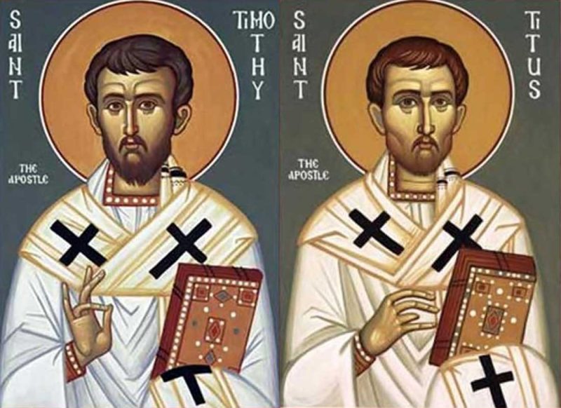 聖テモテ・聖テトス 聖テモテ・聖テトス