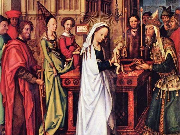 2025年２月２日（主の奉献の祝日）のミサの福音