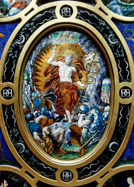 復活の祭壇画（レナード・リムザン画）