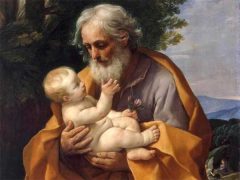 アイキャッチ用　聖ヨセフと幼子イエス
