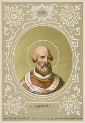 L.トリッペピ著『ローマ教皇の肖像と伝記：聖ペテロからレオ13世まで』挿絵より