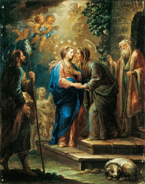 聖母の訪問（ジェロニモ・アントニオ・デ・エスケーラ画）