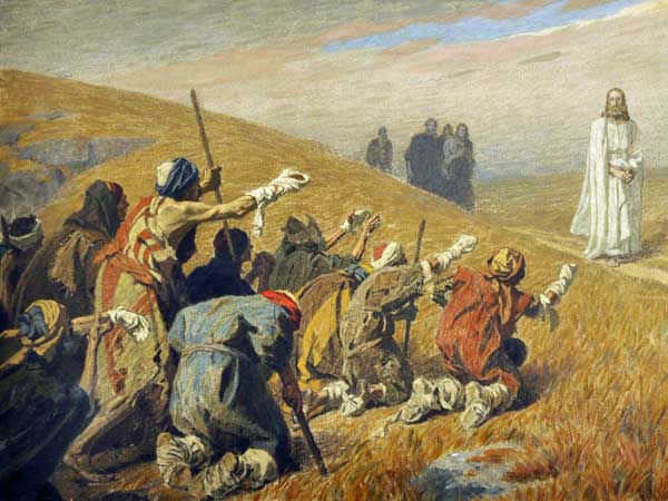 2025年１０月１２日（年間第28主日）のミサの福音