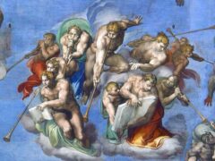 アイキャッチ用　トランペットを吹く天使たち