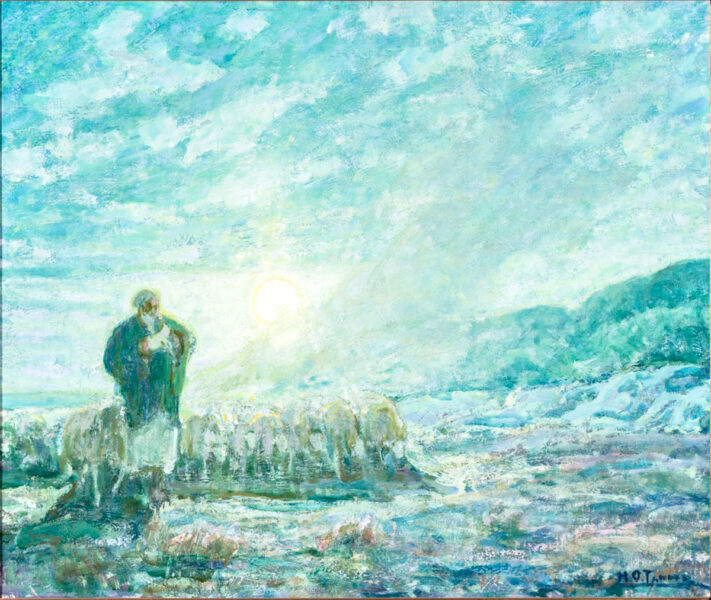善き牧者（ヘンリー・オサワ・タナー画）