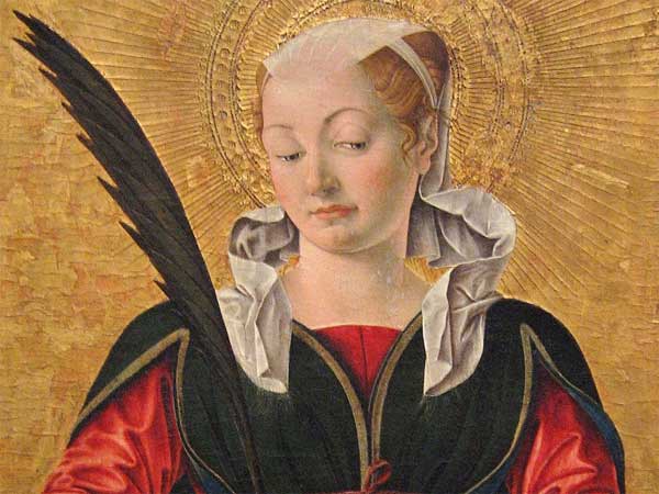 2025年12月13日(聖ルチアおとめ殉教者の記念日)のミサの第1朗読