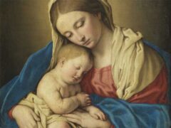 アイキャッチ用　眠る聖母子