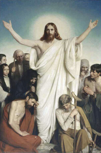 「わたしのもとに来なさい」（カール・ブロッホ画）