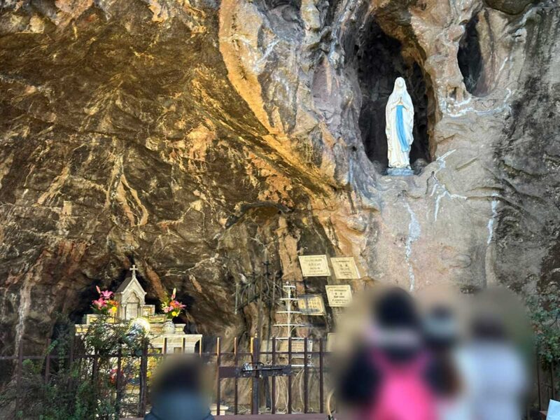 photo: 東京カテドラルのルルド©いつくしみセンター(2025年12月28日撮影)